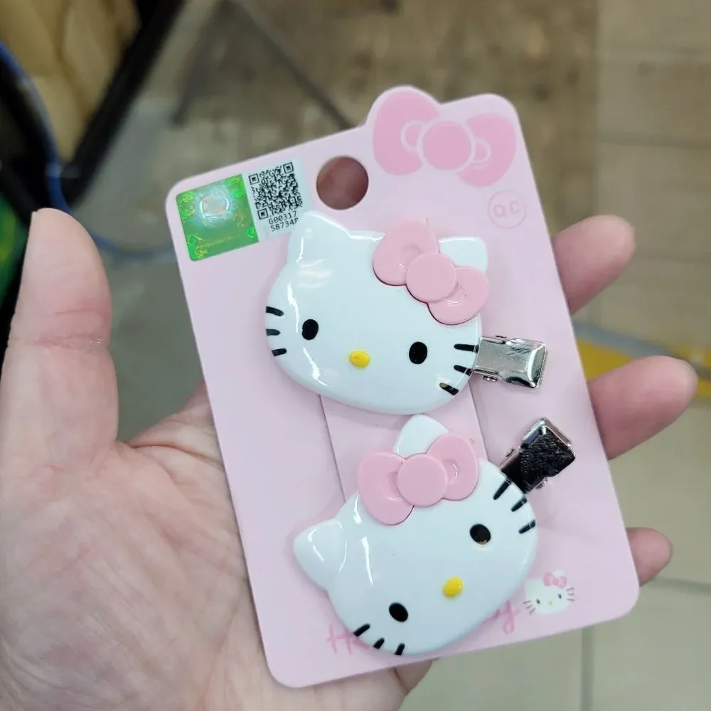 Brand New Sanrio Hello Kitty Hair Clips - Picture 1 of 6